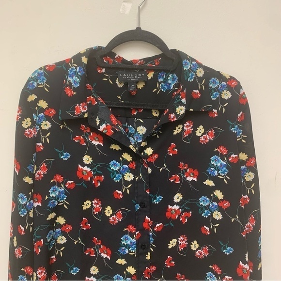 Laundry Shelli Segal Floral Blouse - Picture 5 of 10
